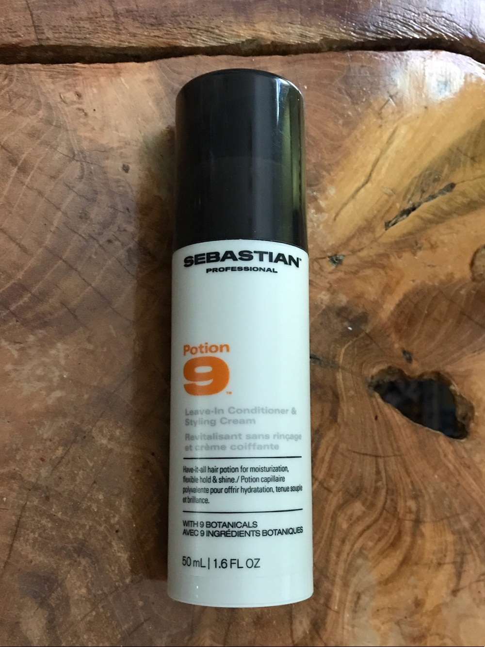 Sebastian Potion 9 Leave-In Conditioner & Styling Cream - White with Black Cap